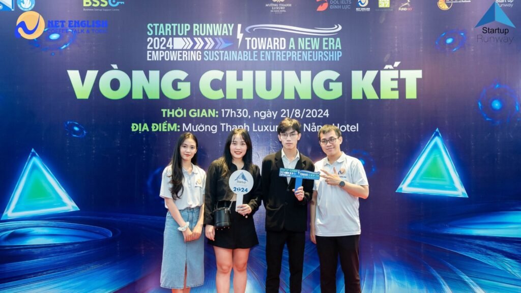 alt=" NET English Đồng Hành Cùng Chung Kết Startup Runway DUE 2024: Lan Tỏa Tinh Thần Khởi Nghiệp Trẻ"